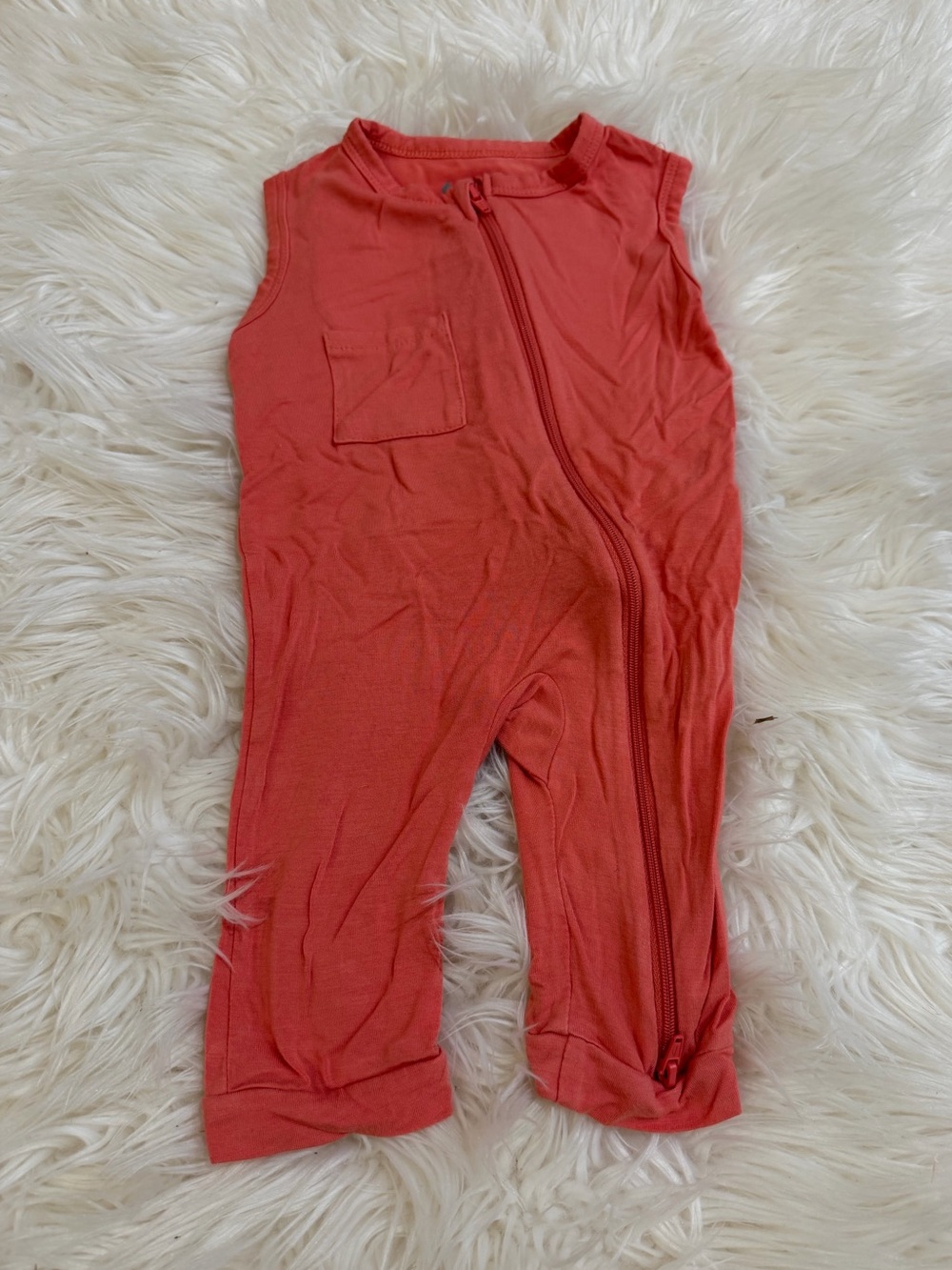 Kyte BABY Sleeveless Zipper Romper